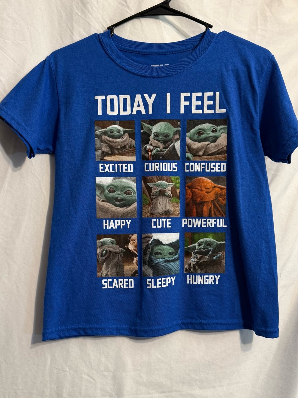 MAD Engine Blue Grogu 'Today I Feel' Graphic Tee